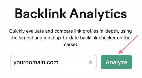 Backlink analysis